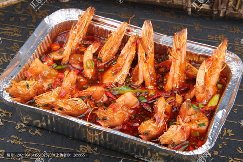 錫紙蝦圖片素材下載 食品餐飲素材下的中國菜系圖片素材